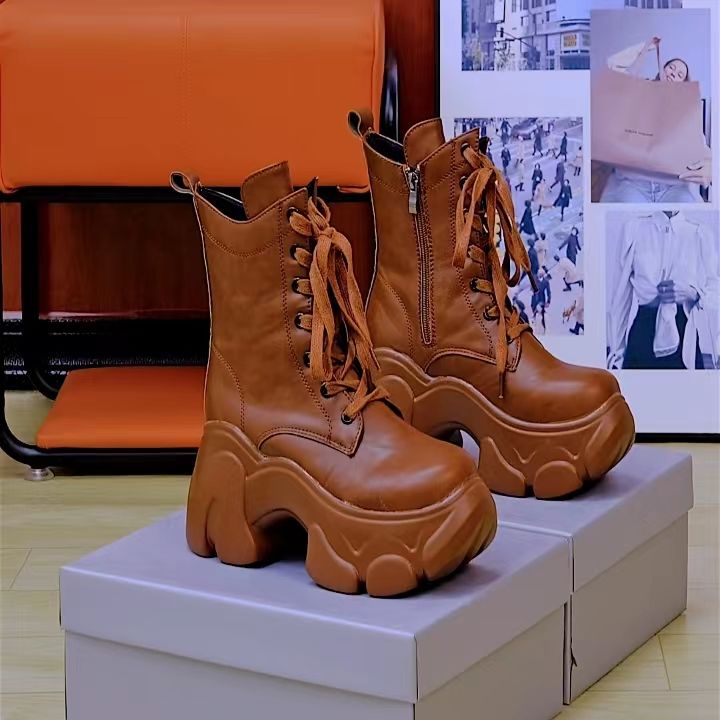 BoldStep: Chunky Sole Martin Boots