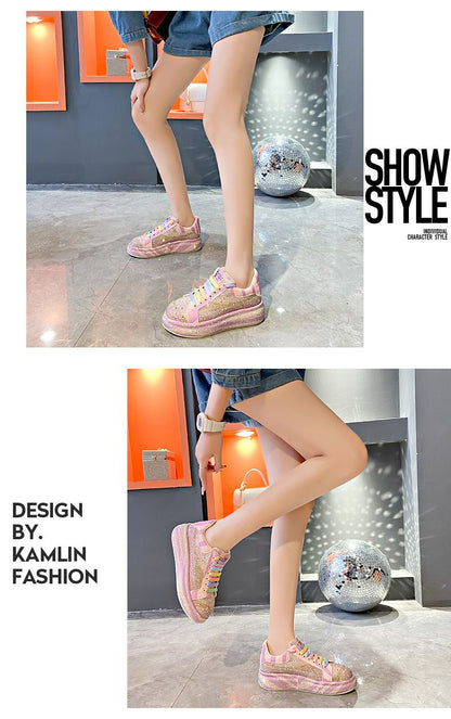 Radiant Runway: Fashion Meets Function in Women’s Sneakers