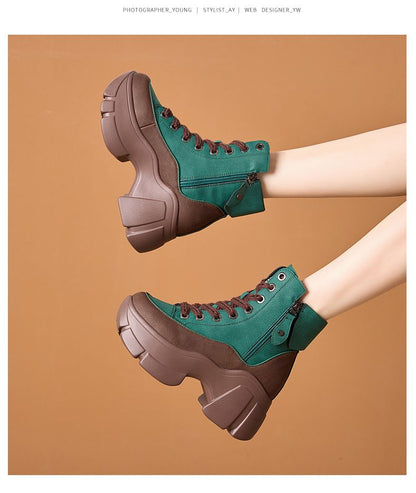 Bold Step Forward: Chunky Sole Sneakers