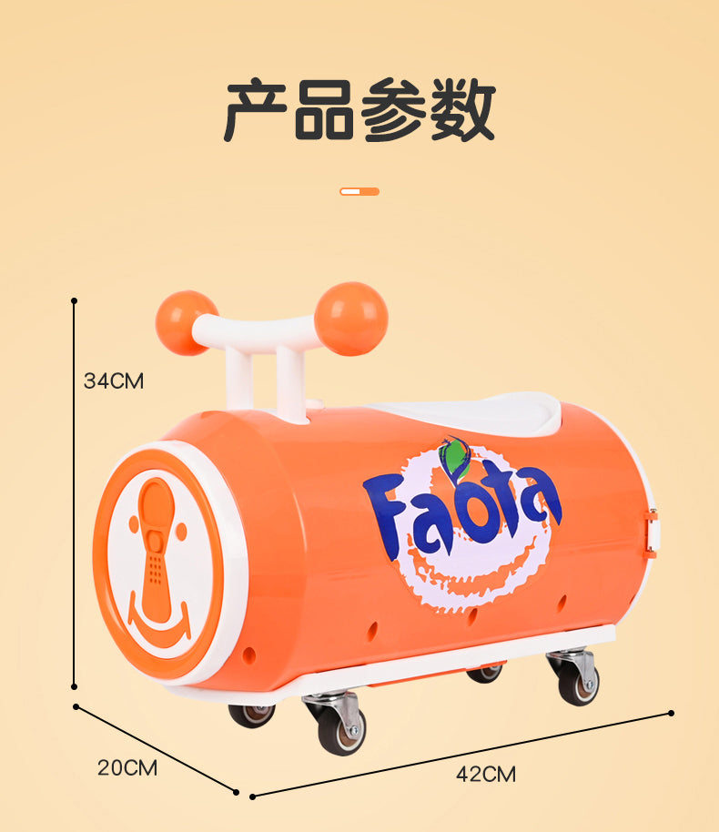 Fanta Drinks children twist car