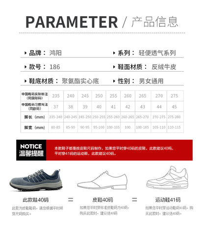 New type of men's labor protection shoes with anti smashing and anti piercing steel toe, breathable, wear-resistant, and safe welding protective work shoes