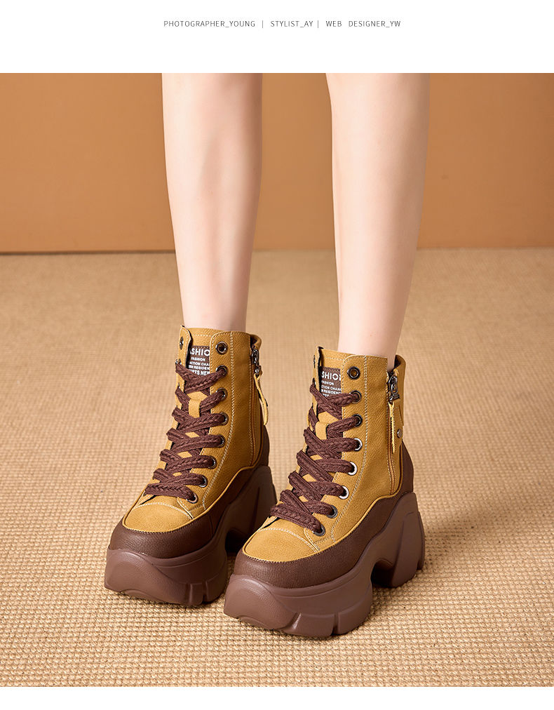 2023 novos Doc Martens, 8 cm mais alto