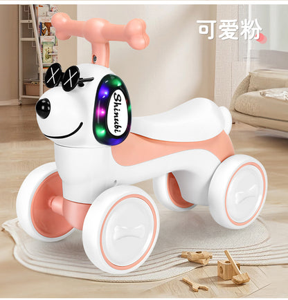 Black  Zonang Children's toy scooter