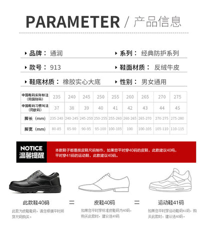 Labor protection shoes, men's anti smashing and anti piercing, four season steel Baotou construction site wear-resistant, safe and anti slip women's protective work shoes