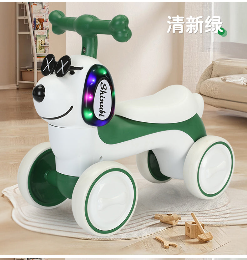 Green  Zonang Children's toy scooter