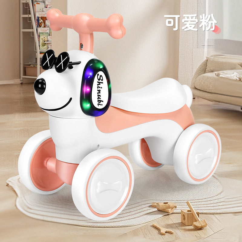 pink Zonang Children's toy scooter