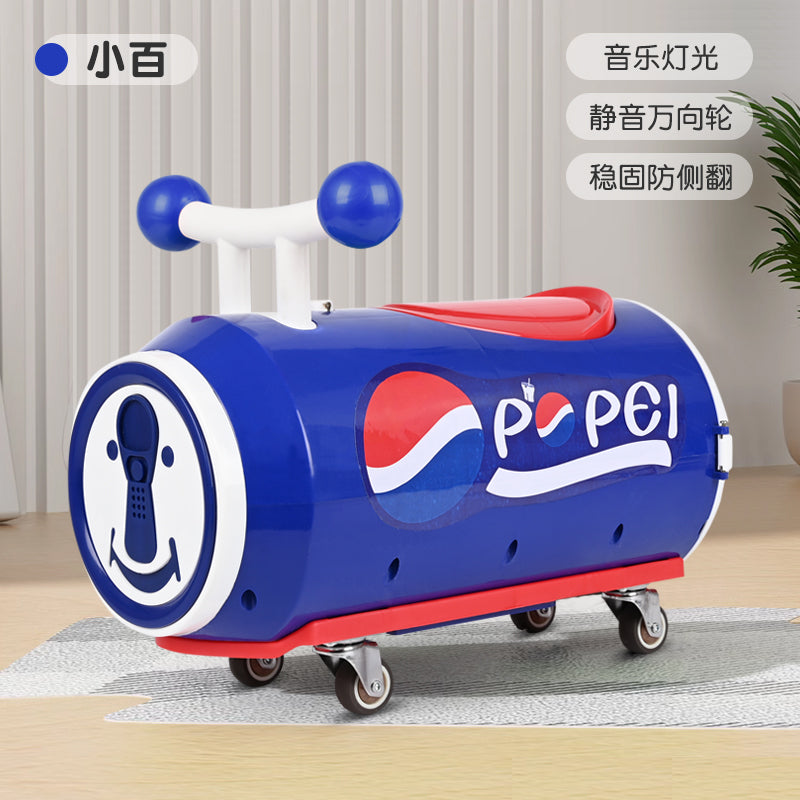 Pepsi Drinks children twist car