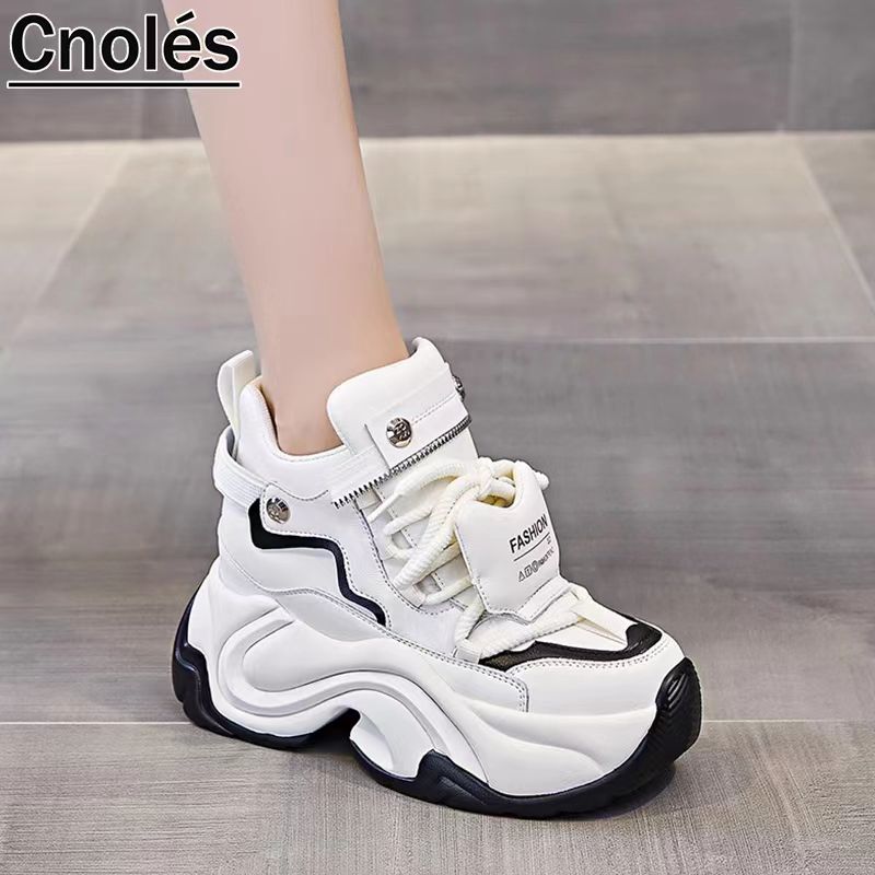 Elevated Style! Chunky Platform Height-Increasing Sneakers