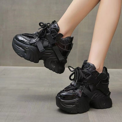 Fashionable Chunky Sole Sports Casual Shoes