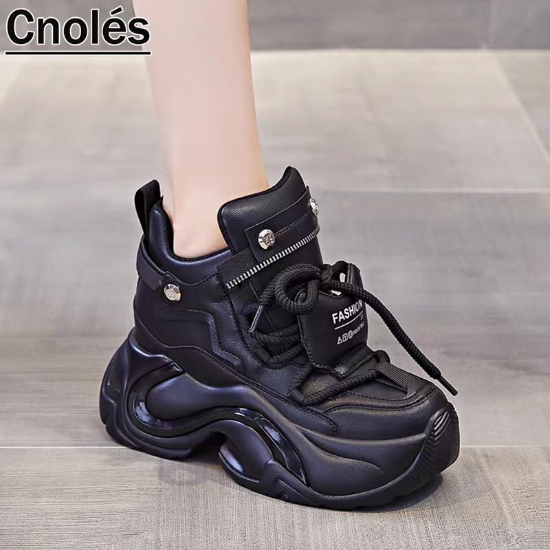 Elevated Style! Chunky Platform Height-Increasing Sneakers