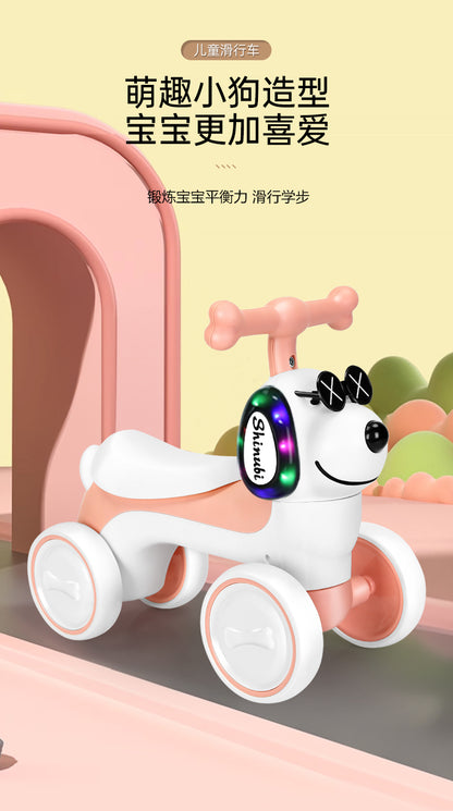 Black  Zonang Children's toy scooter