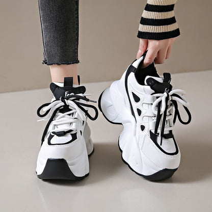 Springtime Mesh Chunky Sneakers